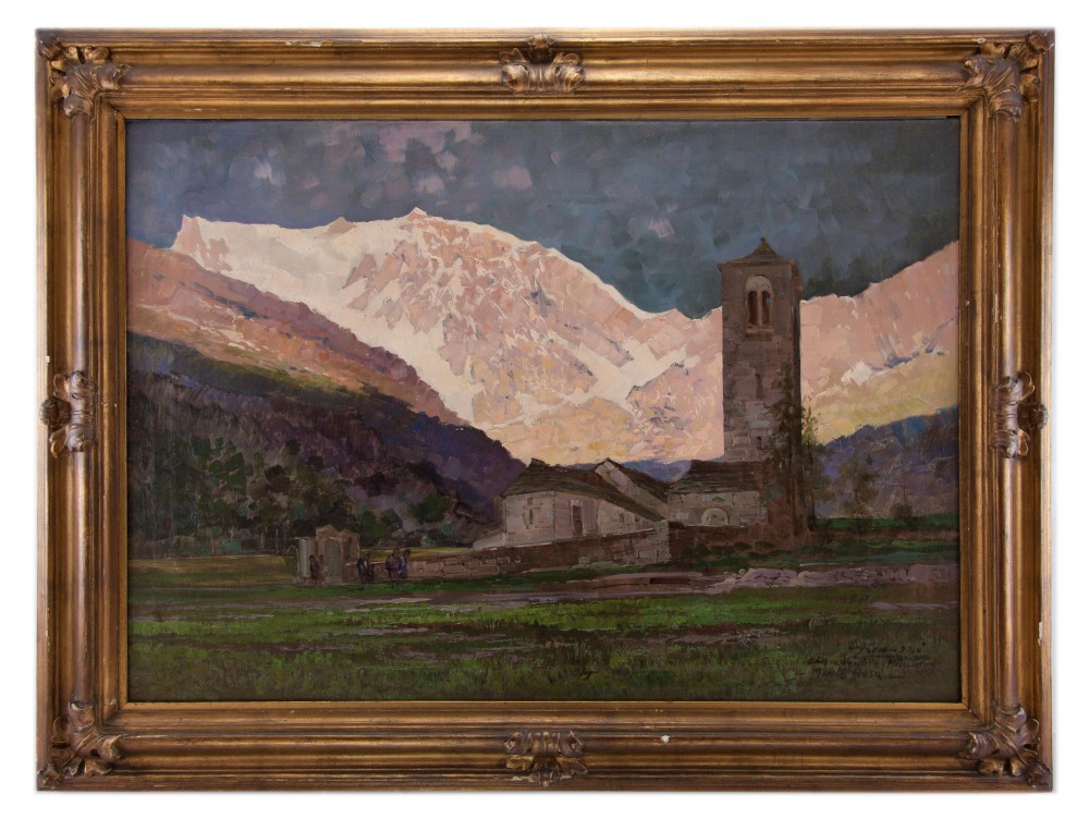 cesare gheduzzi: Chiesa Vecchia, Macugnaga